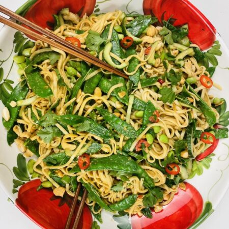 Vegan noodle salad