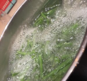 blanch green beans