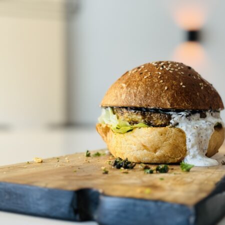 Celeriac burger