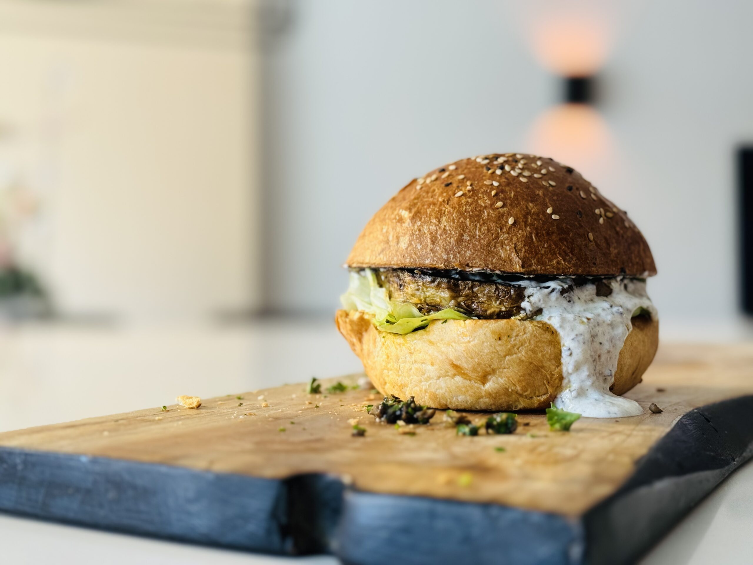 Celeriac burger